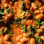 Creamy Tomato Butter Beans