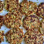 cheesy vegetable fritters