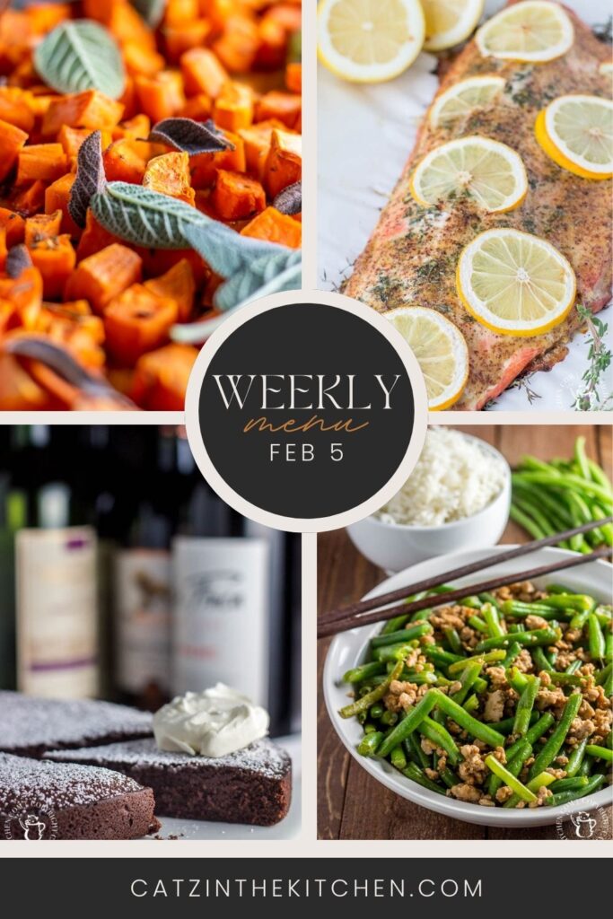 Weekly Menu for the Week of Feb 5